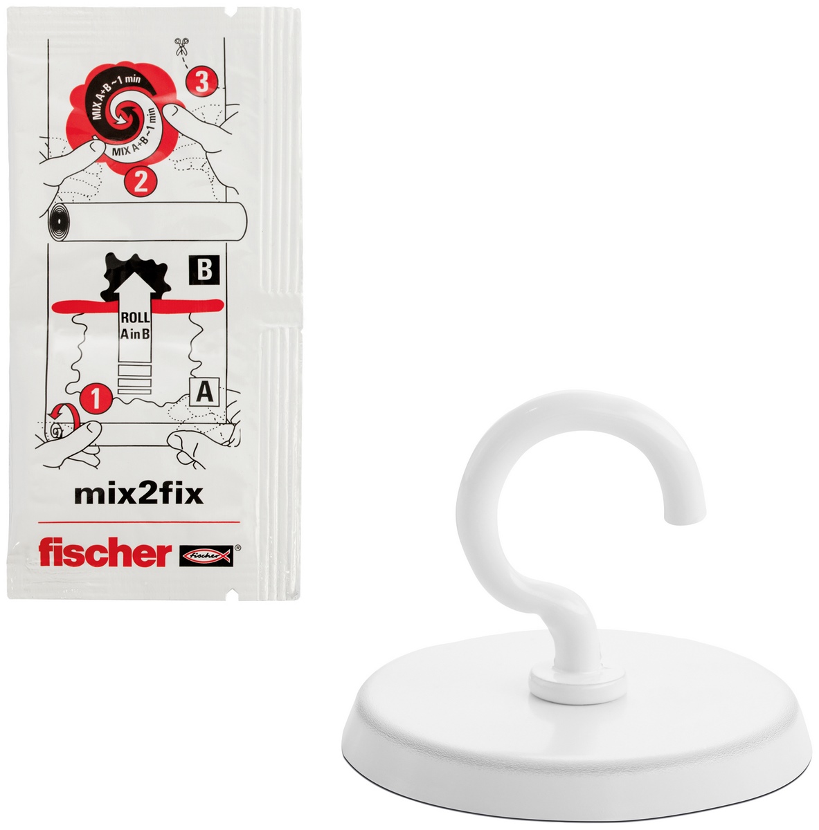 Fischer GOW adhesive hooks - No tools required