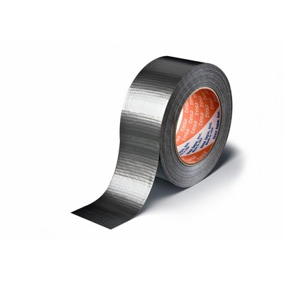 tesa® duct tape Fabric tape 50mx48mm 04 Black - 4613