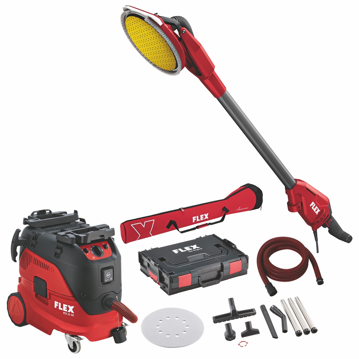 Zestaw FLEX GE 6 R-EC + VCE 33 M AC + papier ścierny - 533564