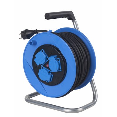 Schwabe safety cable reel 260mmØ 230V/16A max.3500W - H07RN-F 3G1.5 40mtr