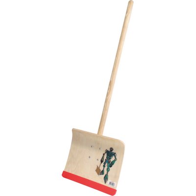 Triuso children's snow pusher plywood 28cm plywood mounted