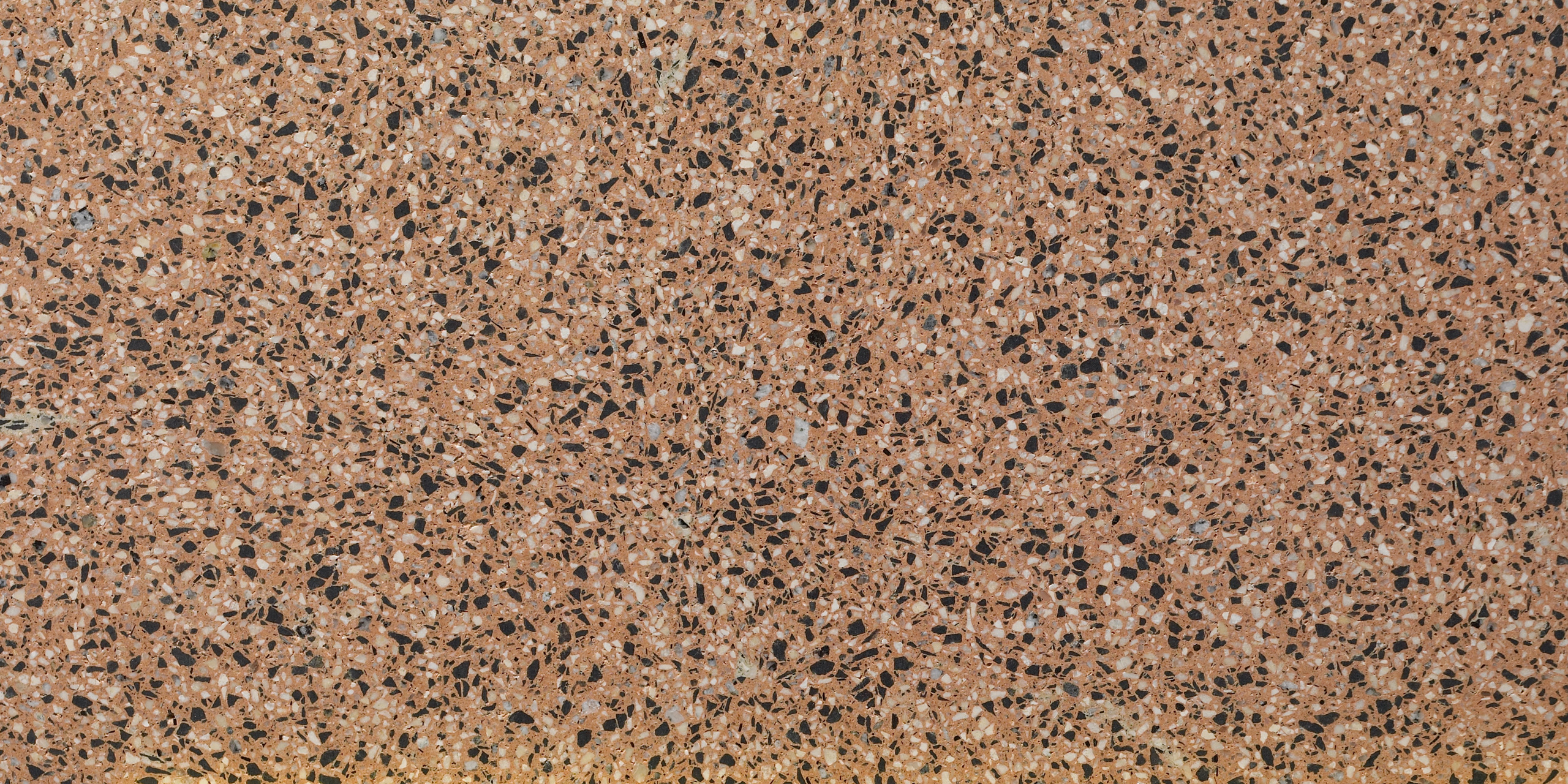 Platte Fiori 80x40x3.8cm terracotta geschliffen