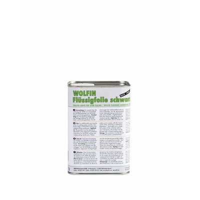 WOLFIN liquid seam sealer black liquid film 0.85kg canister