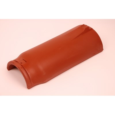 Braas ridge conical HO copper red ridge tile long 2.6 St/m (Opal)