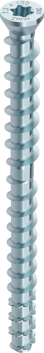 MULTI-MONTI MMS-TC Kotwa wkręcana 7,5x100 Tconnect T-Drive vz niebieska