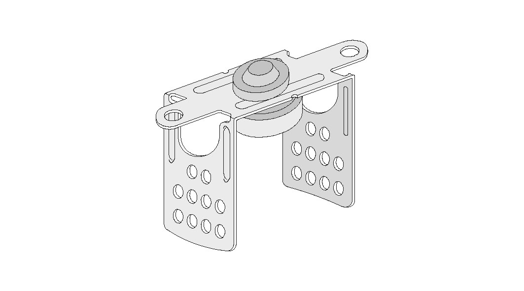 Knauf direct swing hanger for wood 50mm 100 pieces per package