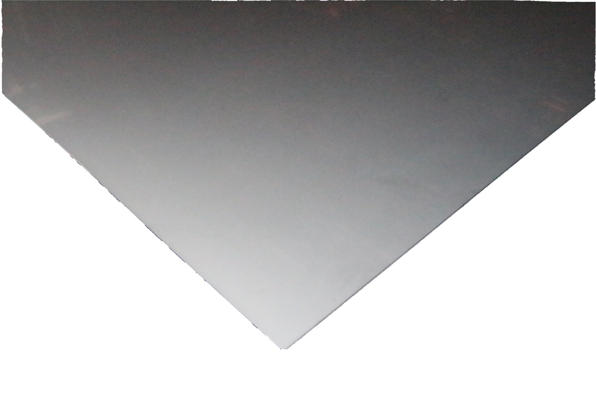 Brushed stainless steel sheet WSt. 1.4301 2J 0.8x1000x2000mm per sheet 13.20 kg