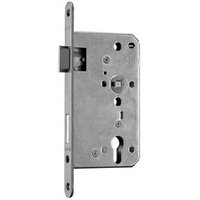 Ammon yellow-red mortise lock 65 backset 20 forend BAD 72 8mm rd. rs stainless steel class 3