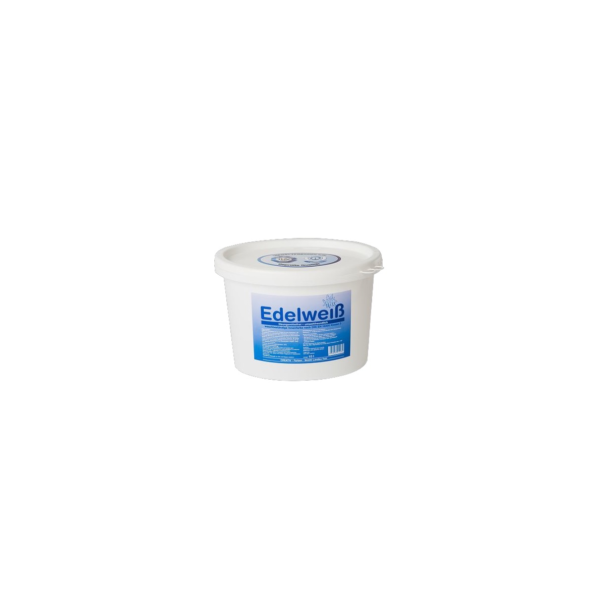 Creativ wall paint Edelweiss 15l wash-resistant according to DIN