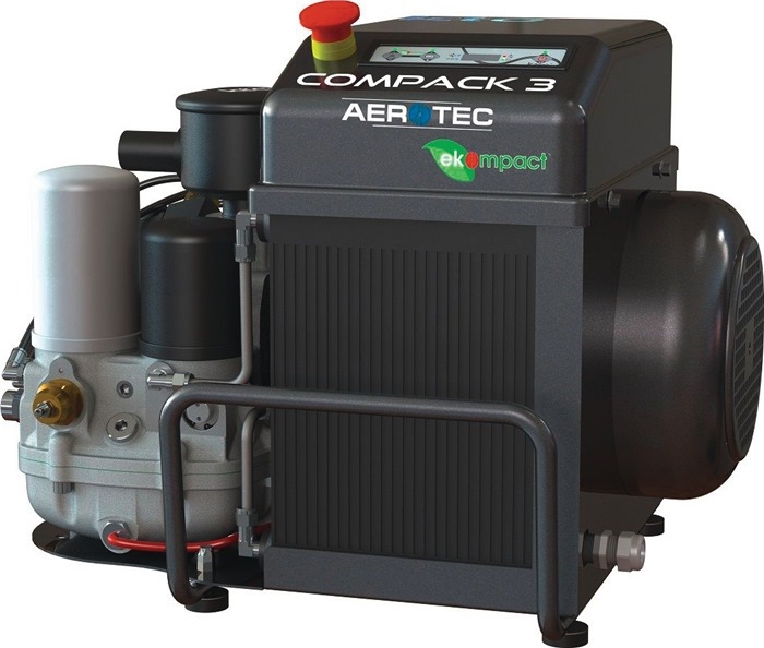 Schraubenkompressor Aerotec COMPACK 3 10 bar 360l/min 3kW AEROTEC