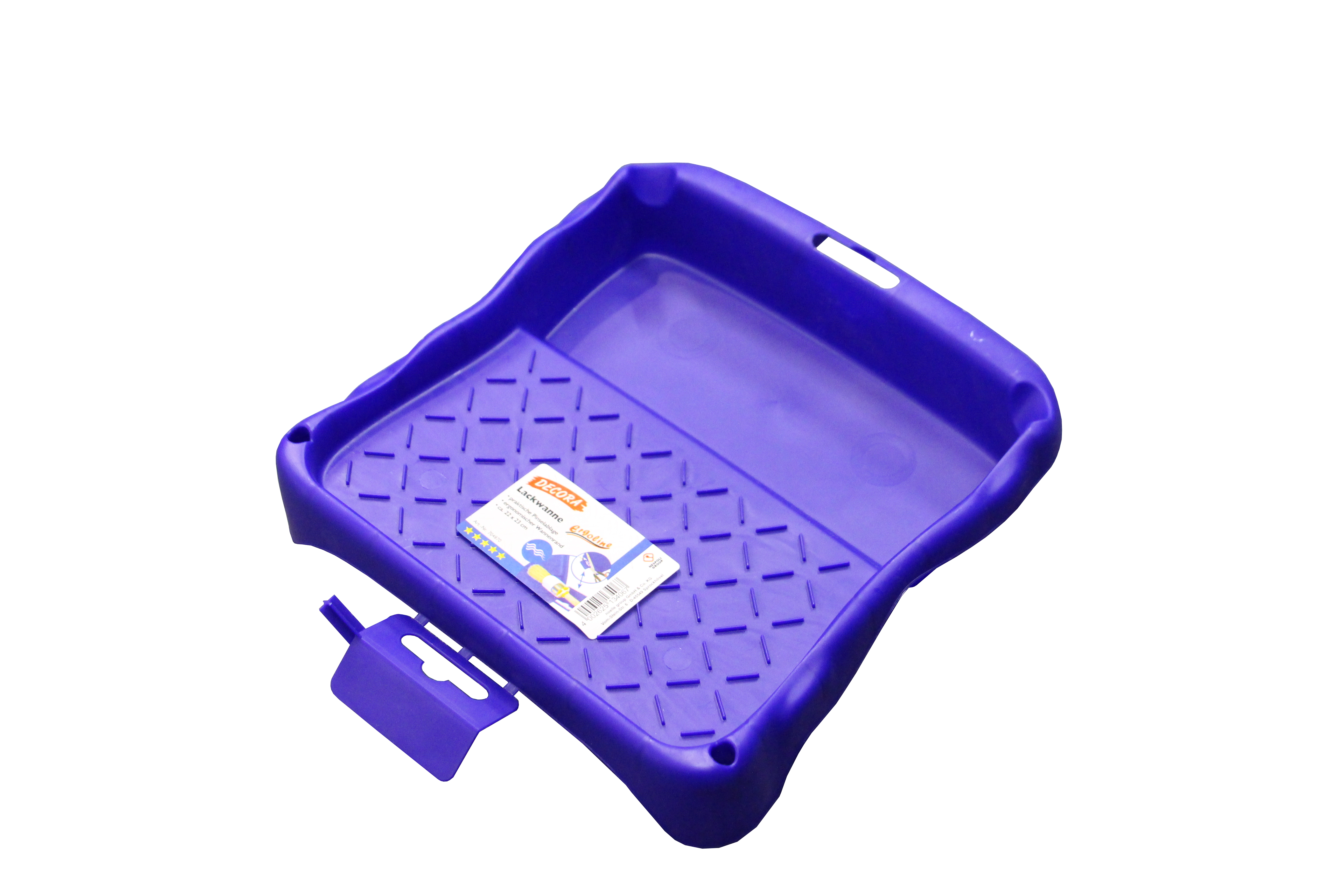 Nespoli lacquered tub 22x23cm Ergoline blue 100% polypropylene
