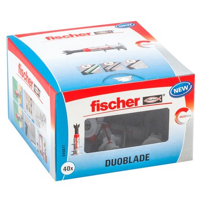 Kołek do płyt gipsowo-kartonowych Fischer DUOBLADE 40 szt.