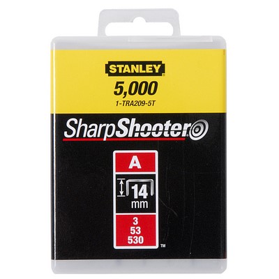 SBD 14mm/1/2 staples 1000 pieces type A 5/53/530 - 1-TRA209T