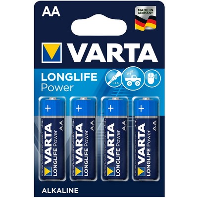 Bateria VARTA Longlife Power AA alkaliczna 4 sztuki w opakowaniu blistrowym