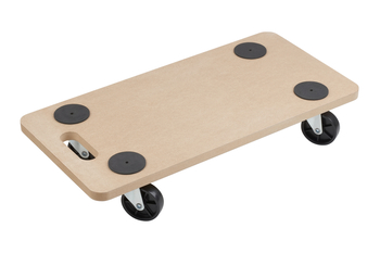 Transport trolley MDF 200 kg 590x290x18mm Wheel Ø 75mm
