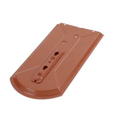 LEH PB metal roof panel Biber "Click17" brick red