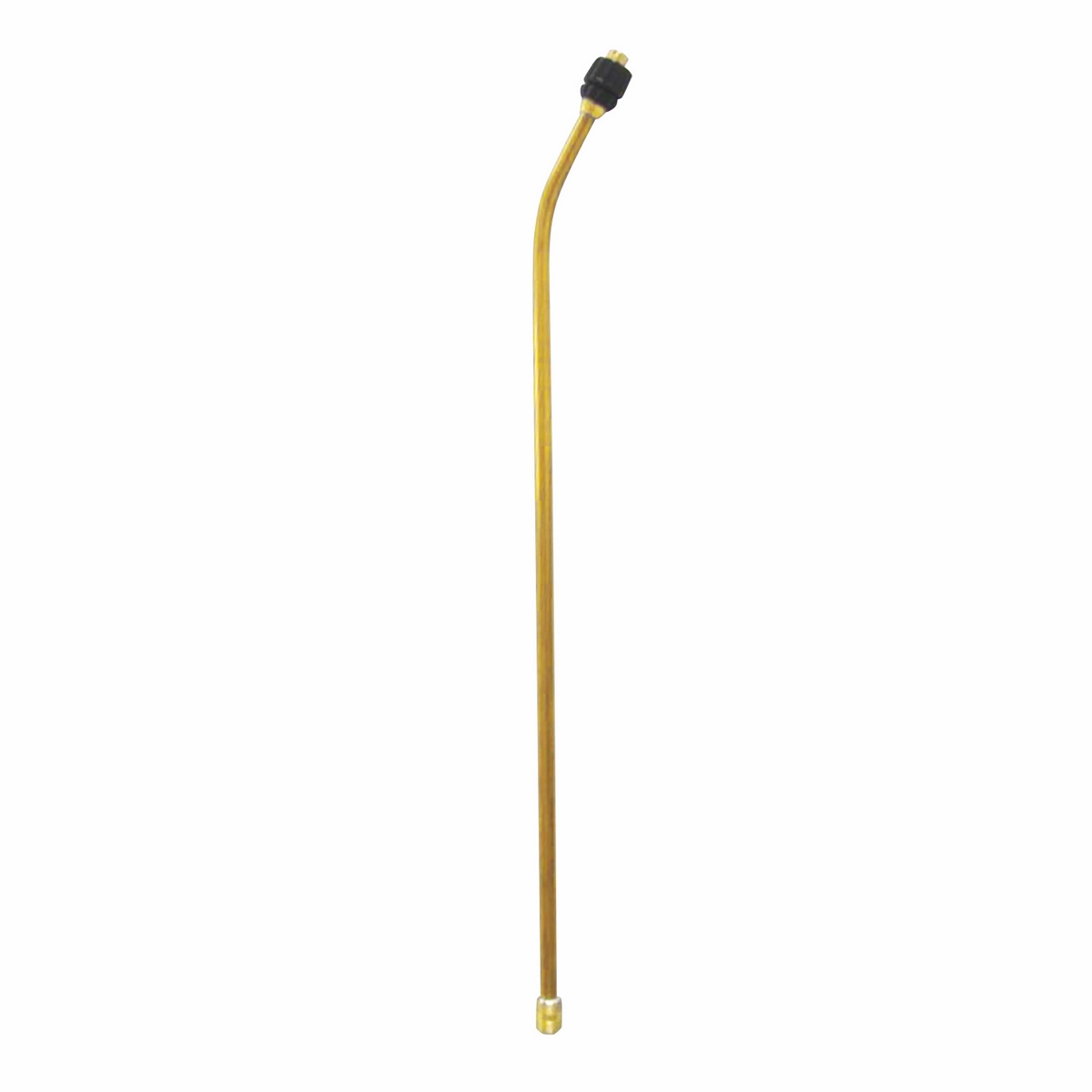 Mesto spray wand brass bent with flat spray nozzle 500mm - 3655