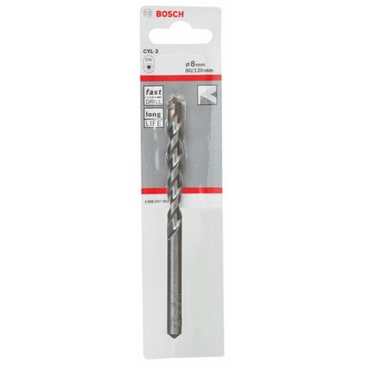 Bosch concrete drill bit CYL-3 8x120mm