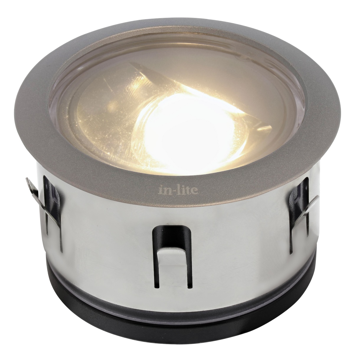 in-lite lampa wpuszczana LUNA Ø 60mm 12V 3W ciepła biel