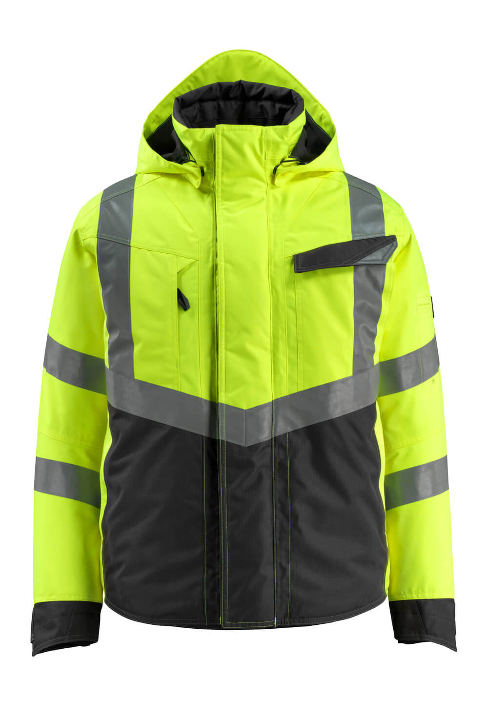 Kurtka zimowa MASCOT® Hastings HI-VIS żółto-czarna rozmiar L