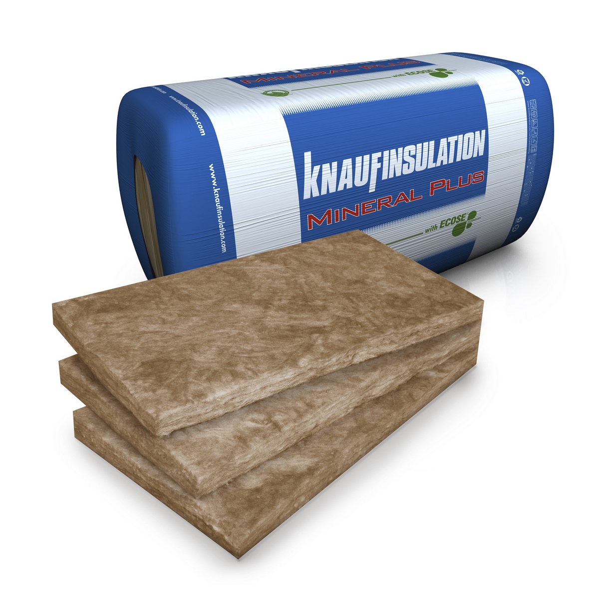 Knauf Insulation Mineral Plus KP 034 1250x625x80mm - 589177