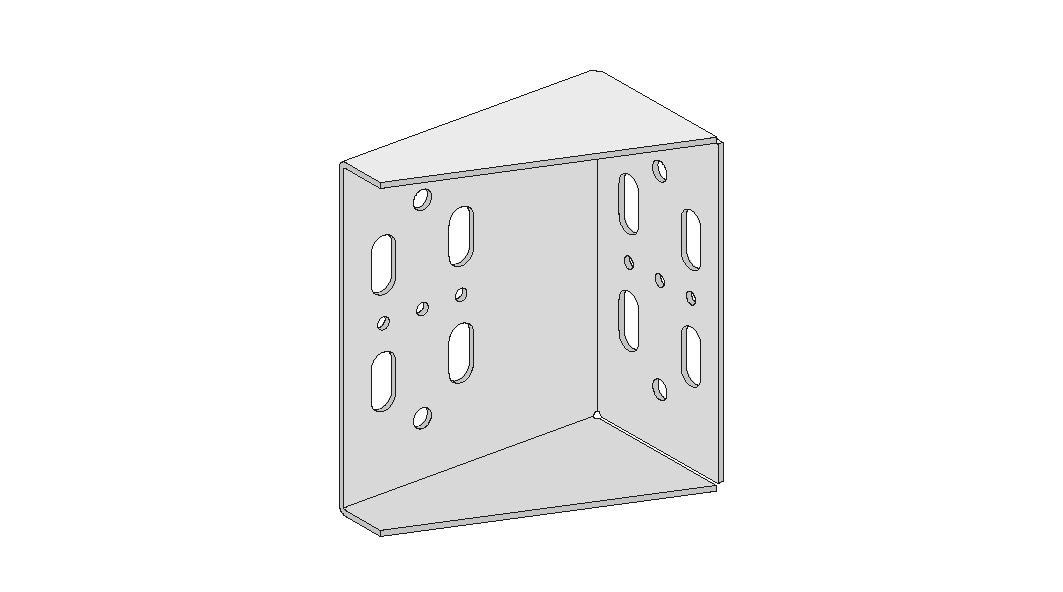 Knauf UA angle connector 125 4 pieces per package