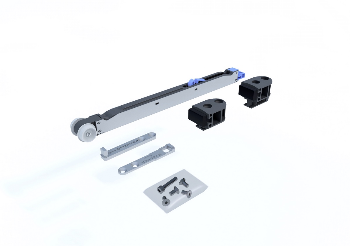 Knauf Pocket Kit Dämpfer einseitig f. Türblattbreite 610/735/860/985mm