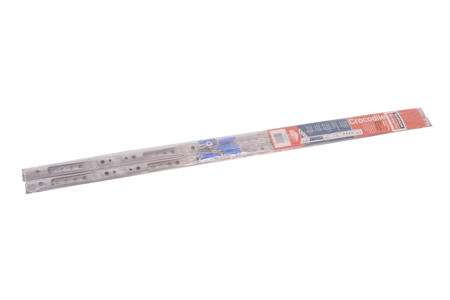 Wall connection rail set V2A 2 rails 1.12m each + screws and dowels
