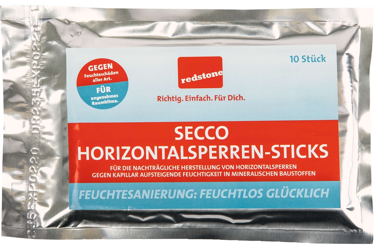 poziome drążki odgradzające redstone Secco 10 sztuk w opakowaniu