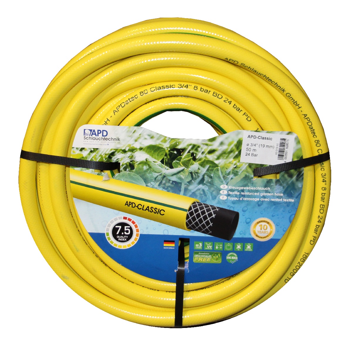 APD-CLASSIC 80 Wasserschlauch 3/4 Zoll 18.6mm Länge 50m - 80 019 50