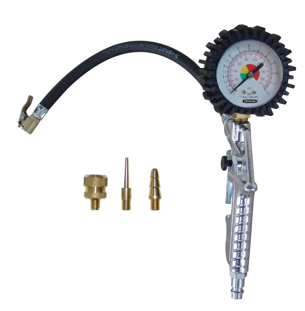 Prebena tyre inflator with adapter set Z175.80