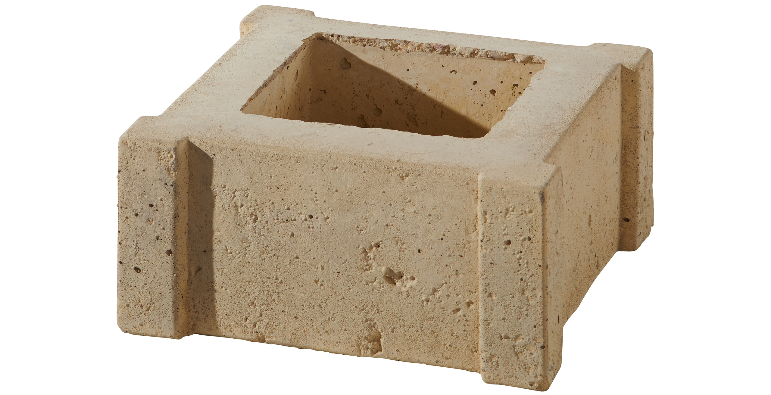 Filar elem. Travino Walling 30x30x15cm piaskowiec. teksturowany