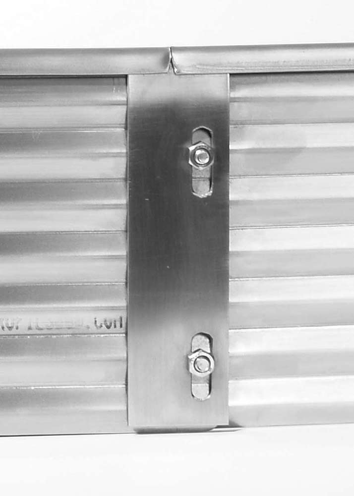 Płyta łącząca TerraS 150x40mm stal nierdzewna