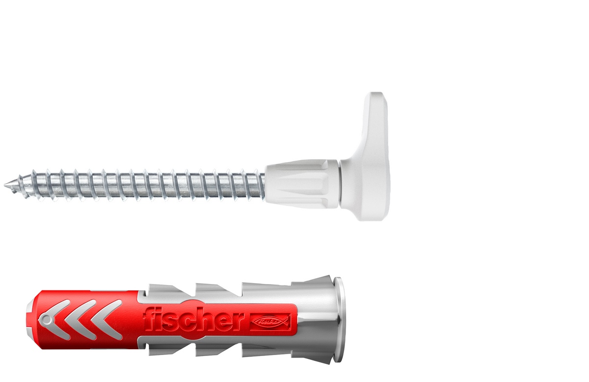 Wtyczka uniwersalna Fischer DuoPower 6x30 mm Angle K EasyHook (6 sztuk)