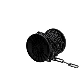 SWG KS rainwater drainage chain black 8mm - 12lfm