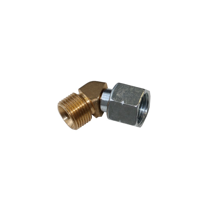 Zielony Obrotowe przyłącze węża 3/8" 45°