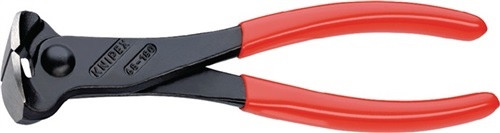 KNIPEX Diagonal cutters 200mm polished black atramentised - 68 01 200