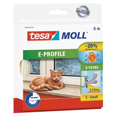 Tesa Mmoll uszczelka permanentna 6m biała 05463-00120