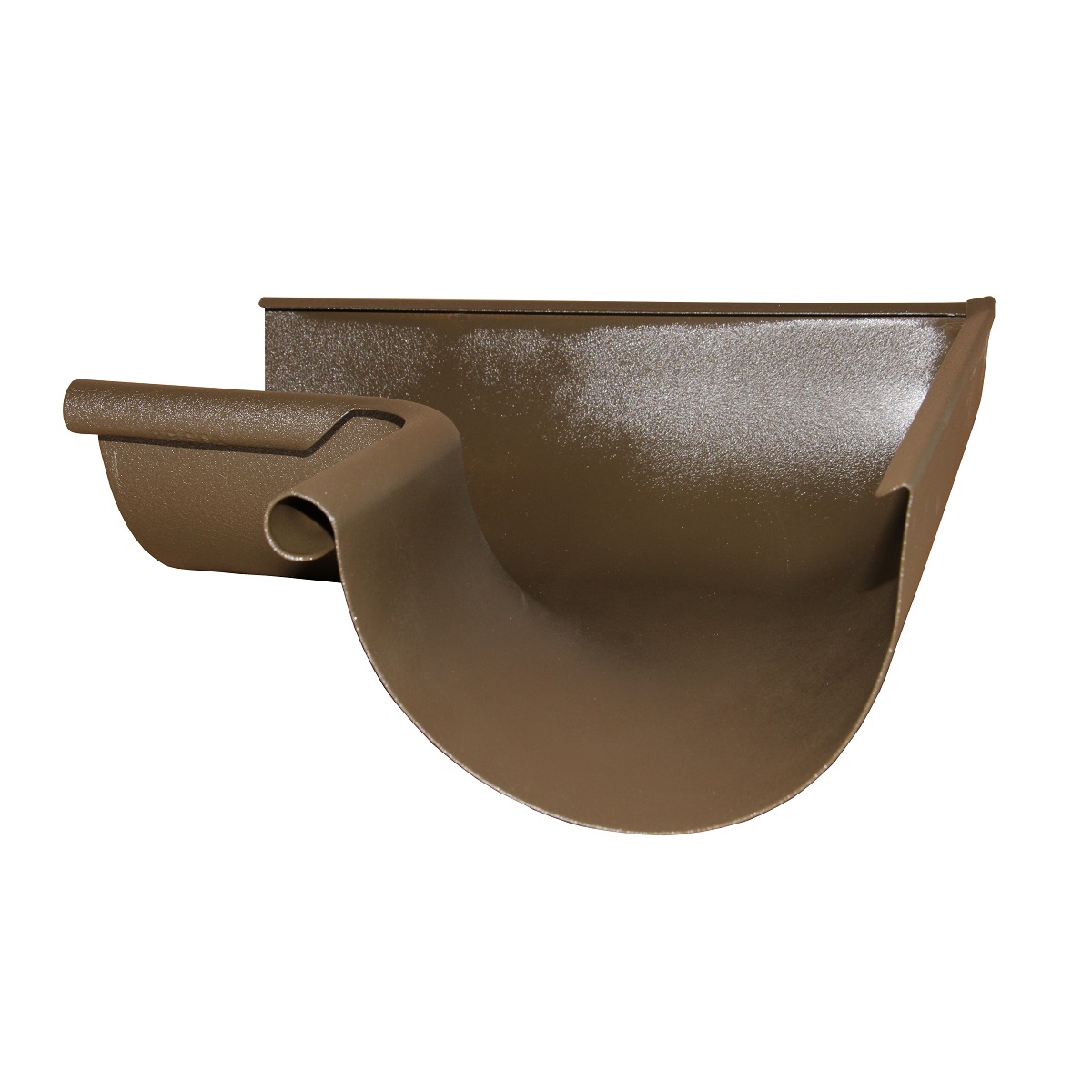 PREFA gutter angle 25 P.10 brown inside