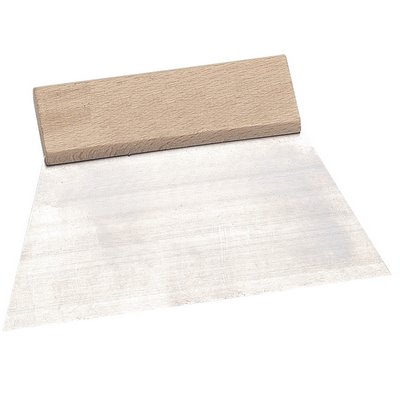 Łopatka do wygładzania Triuso z drewnianą rączką 180 mm i ostrzem o grubości 0,4 mm