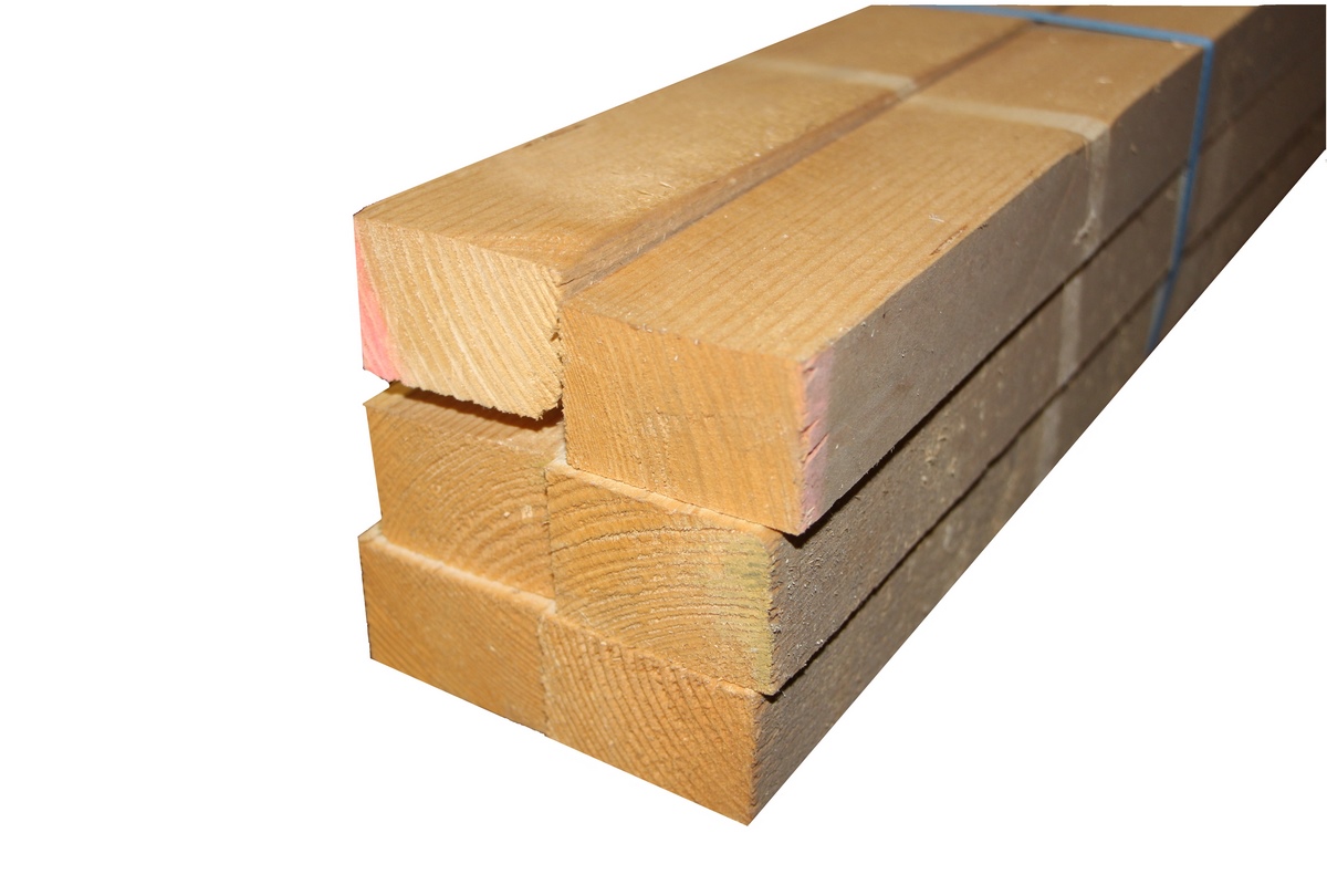 Slats Fi./Da. 38x58x4000mm GKL I-II raw dried 6 pieces/bundle