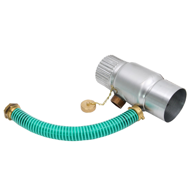 Zink Madema rainwater collector Ø 80mm with hose connection