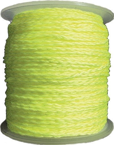 Pflastererschnur L.100m 30 kgPP gelb
