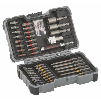 Bosch Schrauberbit-Set 43 tlg. inkl. Bosch Beanie