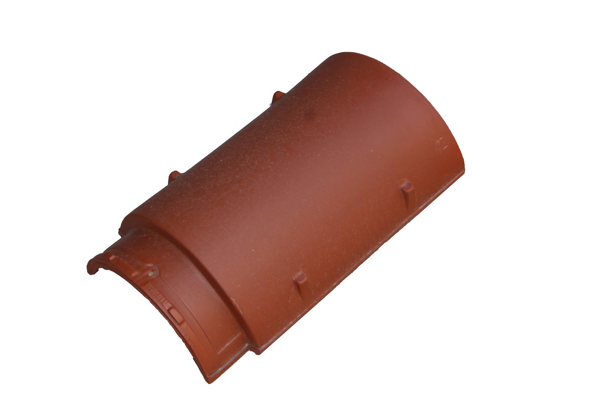 Erlus ridge levelling tile no. 15 natural red - N