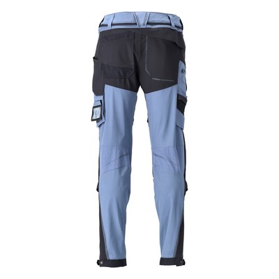 MASCOT® Customized Hose m. Knietaschen steinblau/schwarzblau Gr. 82C48