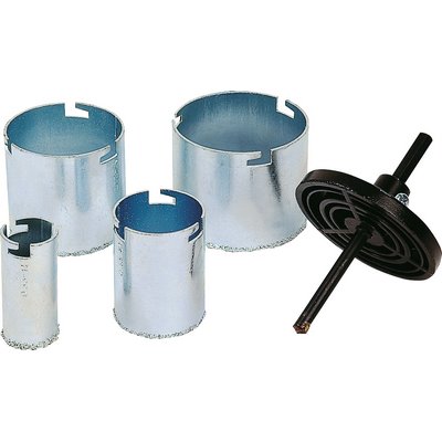 Triuso carbide tile drill bit set 6 pcs 33/53/73/83mm