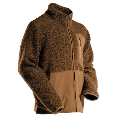 MASCOT® Customized Faserpelz Jacke m. Reißverschluss nussbraun Gr. 2XL