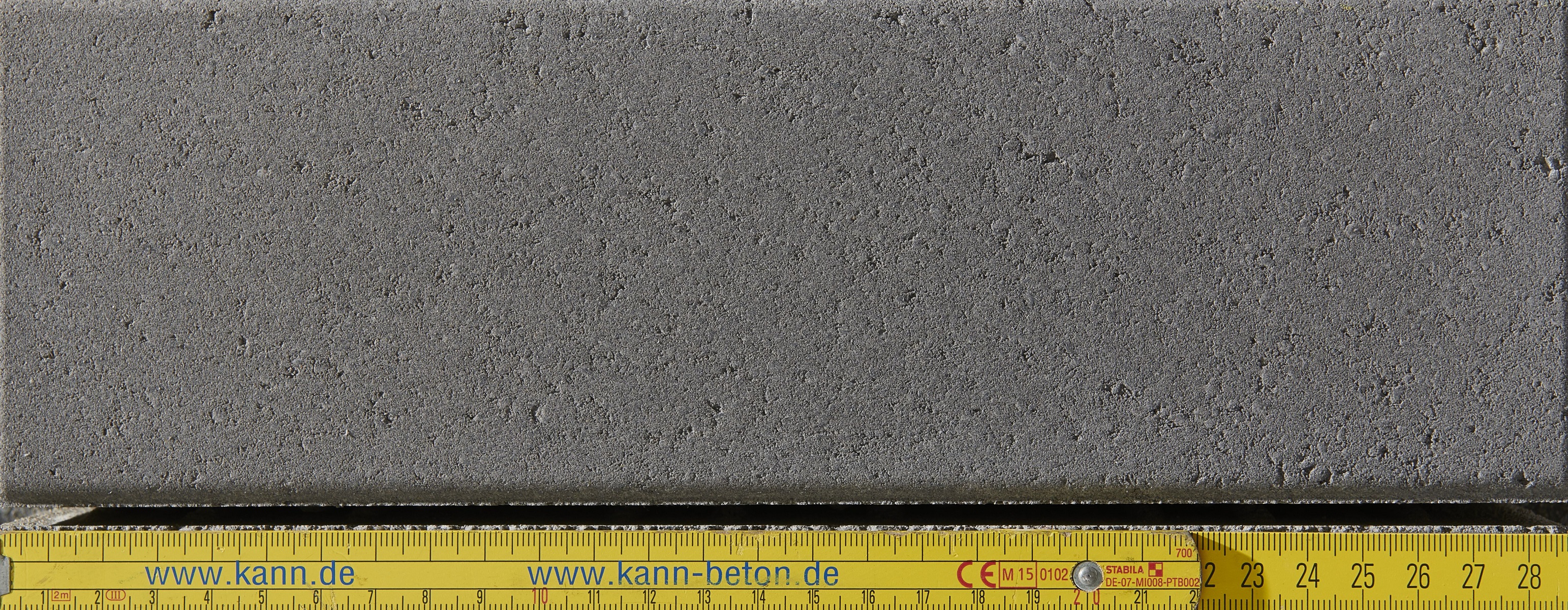 Nimbus paving 30x10x8cm medium grey smooth concrete