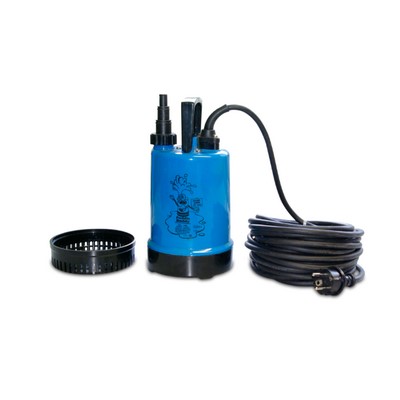 Green Puddle Buddy suction and submersible pump